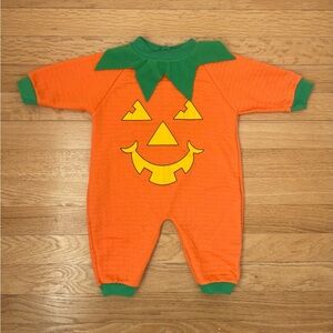VINTAGE EUC Pumpkin Jack-o’-lantern Halloween Costume